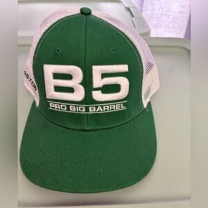 Easton Pro Big Barrel Trucker Hat Kelly Green white snap back mesh cap baseball